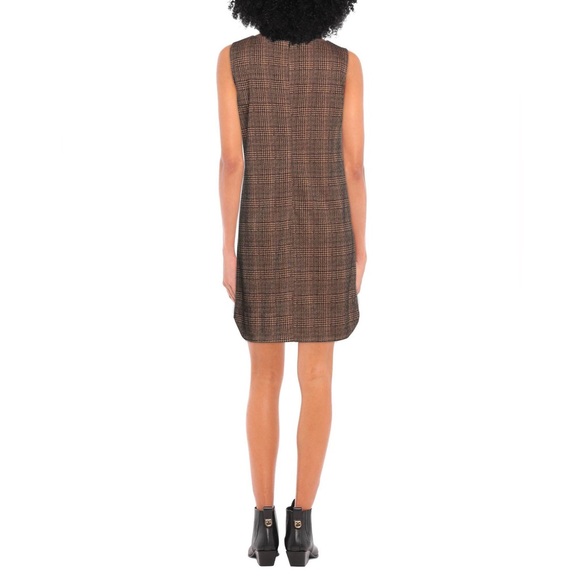 NWT Plaid Mini Shift Dress, by Bianchoghiaco size 42/6 - Picture 6 of 6